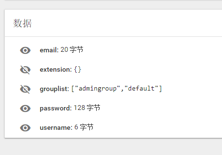 user detail